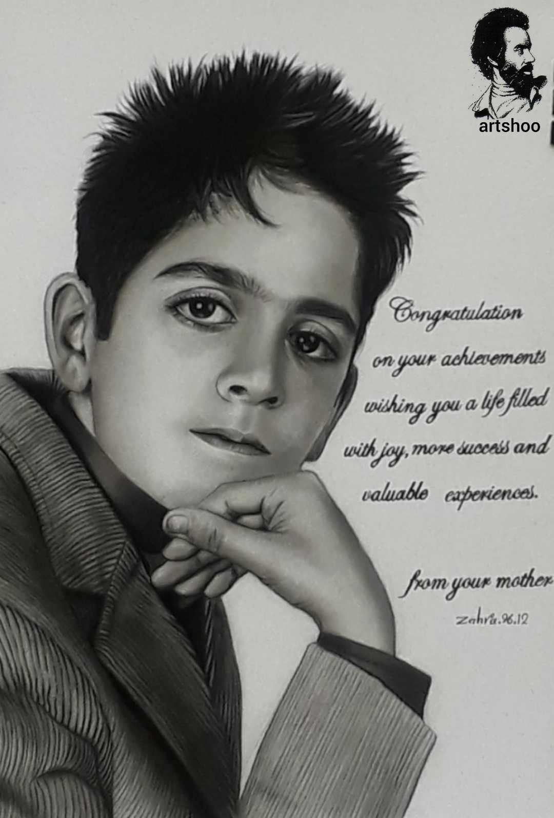 نقاشی سیاه قلم اورژینال